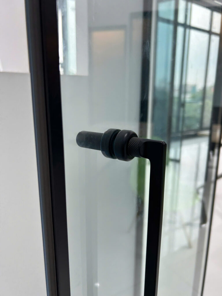 Tay nắm phòng tắm kính 2fix 1fix mở quay hoặc mở lùa